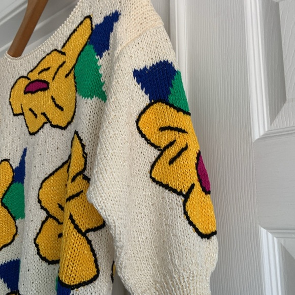 Nannell Vintage Hand Knit Sweater size small - Picture 4 of 6